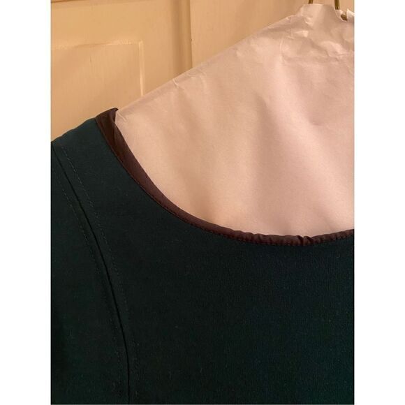 ZARA basic green bodycon dress back zipper - Picture 3 of 6